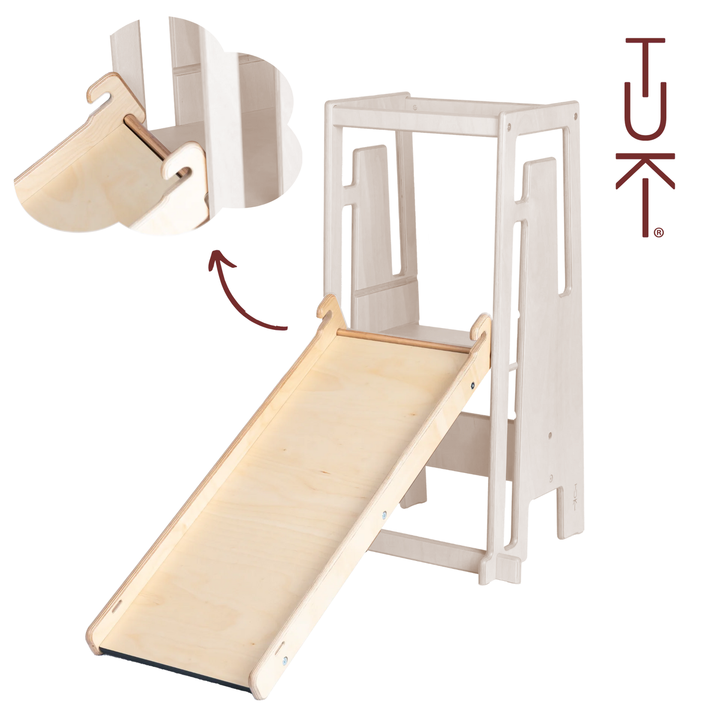 Tuki® slide with painting board